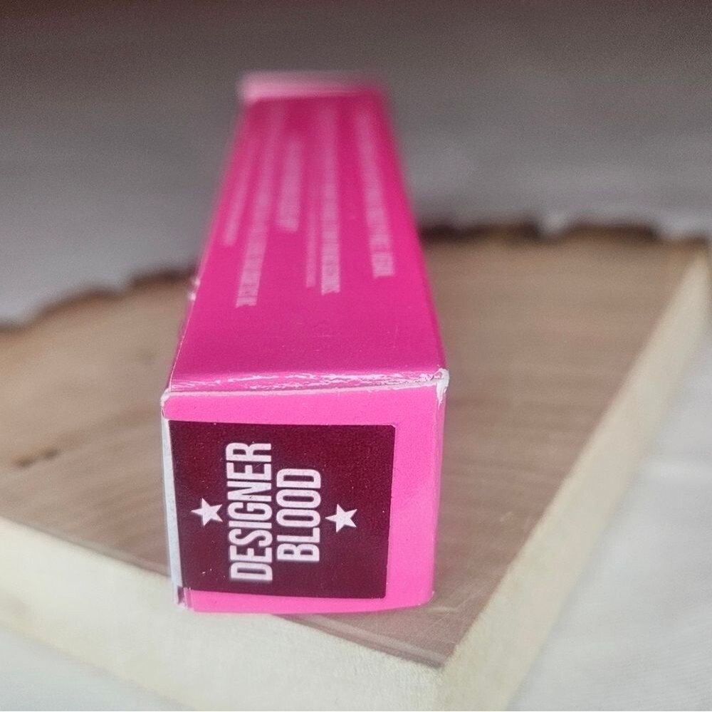 Jeffree Star Matte Dark Red Lipstick Designer Blood Velour Liquid Lipstick